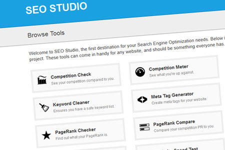 اسکریپت ابزار وبمستر سئو SEO Studio - بیست اسکریپت