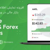 افزونه نمایش اطلاعات بازار مالی در وردپرس Massive Stock Market & Forex Widgets