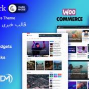 قالب روزنامه و مجله خبری وردپرس Newsprk