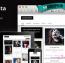 پوسته واکنش گرا مد لباس / Fashionista برای وردپرس