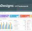 قالب مدیریت وب سایت AdminDesigns به صورت HTML