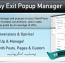 دانلود افزونه پاپ آپ Easy Exit Popup Manager برای وردپرس