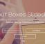 اسلایدر حرفه ای و واکنشگرای Four Boxes
