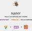 دانلود قالب چندمنظوره و خلاقانه Nany برای وردپرس