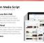 اسکریپت اشتراک گذاری چند رسانه ای Premium Media Script نسخه 1.5.1.1