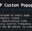 افزونه پاپ آپ برای وردپرس با WordPress Custom Popups