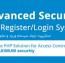 اسکریپت ایجاد سیستم ورود و عضویت کاربران Advanced Security