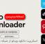اسکریپت دانلود ویدئو از شبکه های اجتماعی All in One Video Downloader