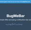 افزونه ی نوار اطلاعیه BugMeBar
