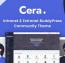 دانلود قالب وردپرس Cera – قالب شبکه اجتماعی برای بادی پرس