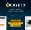 پوسته خبری و نمایش قیمت ارز Crypto برای وردپرس