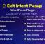افزونه ایجاد پاپ آپ برای وردپرس Exit Intent Popup