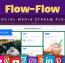 فیدخوان شبکه های اجتماعی در وردپرس با افزونه Flow-Flow