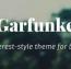 قالب وبلاگی Garfunkel برای وردپرس
