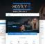 قالب HTML میزبانی هاستینگ HOSTLY