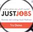 اسکریپت کاریابی برای مشاغل دورکاری JustJobs