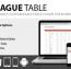 افزونه نمایش جداول لیگ های ورزشی در وردپرس League Table