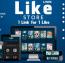 اسکریپت دانلود به ازای لایک فیسبوک Like Store Links نسخه 1.2.0