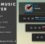 اجرای موسیقی آنلاین در وب سایت با اسکریپت Linear Music Player