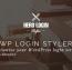 افزونه سفارشی سازی صفحه ورود وردپرس Hero Login Styler