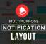 اسکریپت 10 طرح نوتیفیکیشن آماده Multipurpose Notification Layout