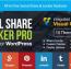 افزونه وردپرس اشتراک گذاری مطلب در ازای دانلود Social Share & Locker Pro