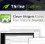 افزونه هوشمند سازی ابزارک وردپرس Thrive Clever Widgets