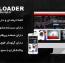 قالب اشتراک گذاری مطلب Uploader برای وردپرس