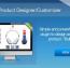 افزونه سفارشی سازی محصولات ووکامرس توسط کاربر Visual Product Designer