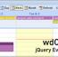 اسکریپت تقویم wdCalendar مشابه Google Calendar