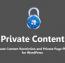 افزونه مخفی سازی مطالب از کاربران WP Private Content Plus