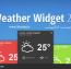 دانلود ویجت حرفه ای آب و هوا J.B.Weather Widget 2.0