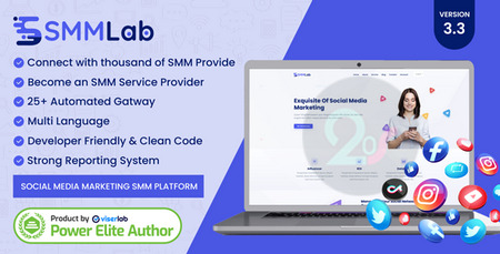اسکریپت حرفهای بازاریابی شبکههای اجتماعی SMMLab