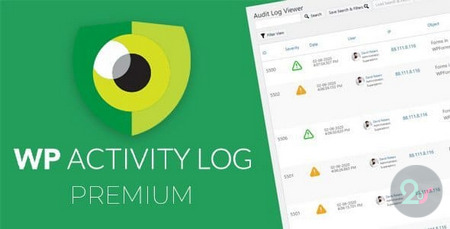 افزونه نظارت و ثبت فعالیت کاربران وردپرس WP Activity Log Premium